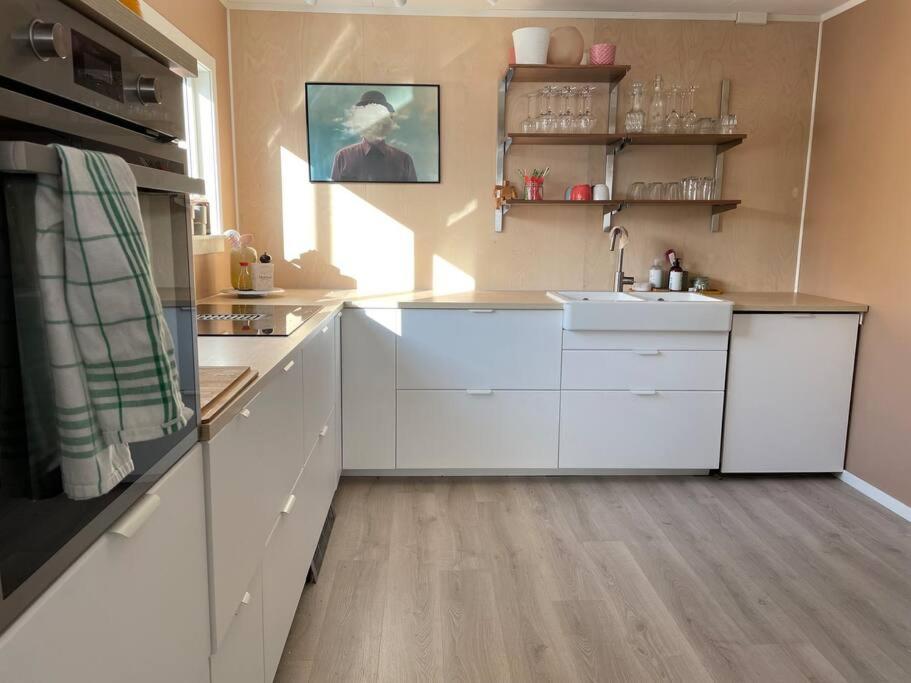 Вилла House In The Center Of Анденес Экстерьер фото